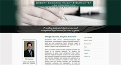 Desktop Screenshot of dehslaw.com